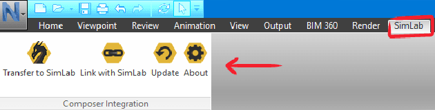 How to get it and use SimLab Navisworks intigration